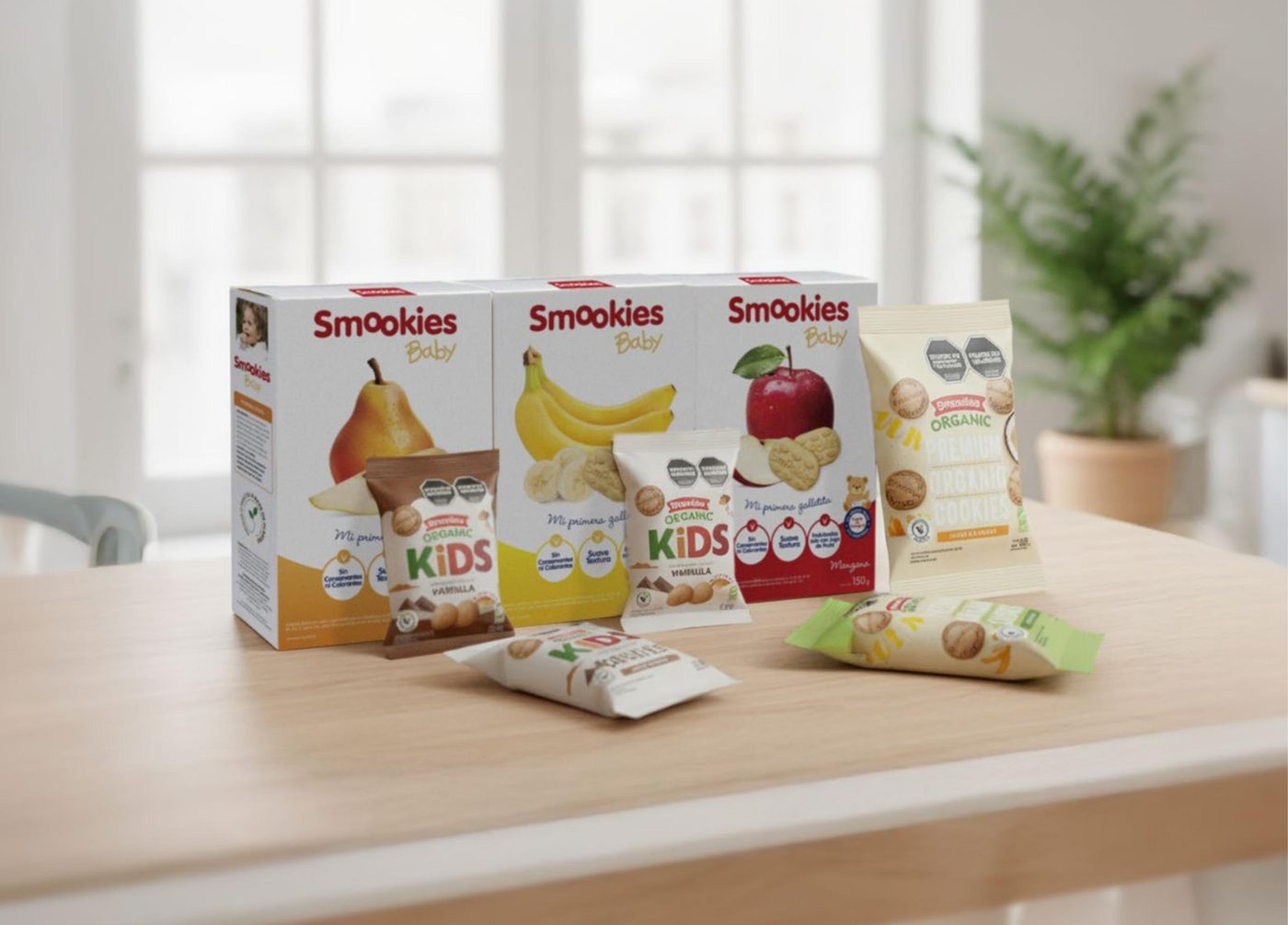 Rebranding de Smookies Organic